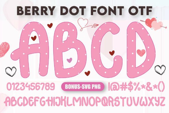 Berry Dot: A Sweet Typography Solution for Playful Designs
