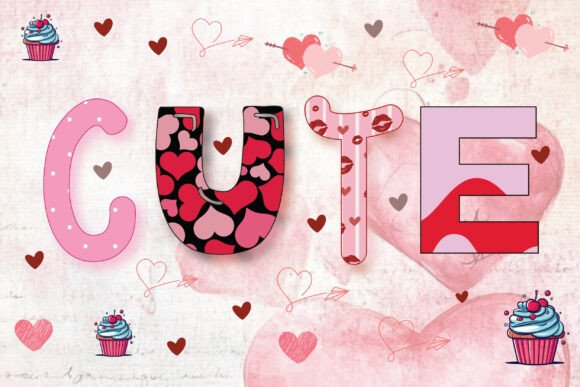 Berry Love: Sweet Typography for Romantic Design Projects