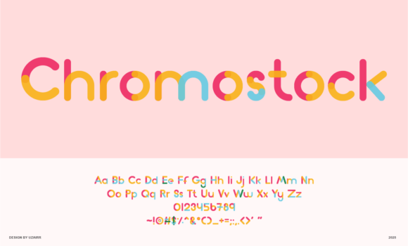 Chromostock: Elevate Your Visual Design with Chromatic Typography