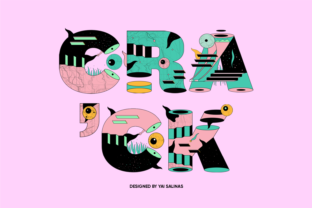 Exploring Crack: A Surreal Color Font for Standout Design