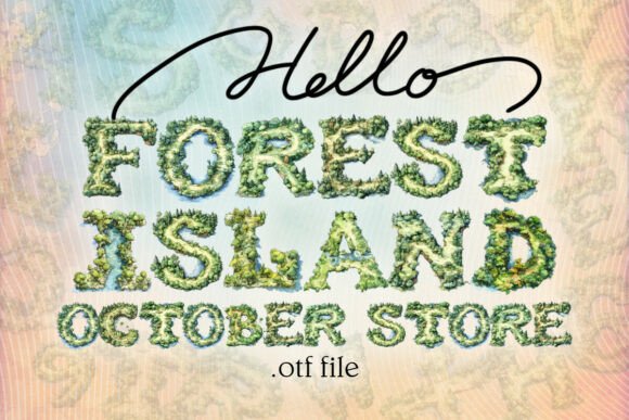 Forestisland: Elevate Your Designs with Nature-Inspired Typography
