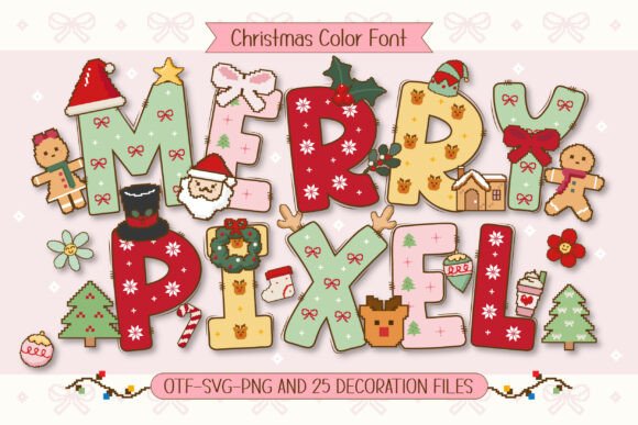 Merry Pixel: Infusing Festive Joy with Retro Charm
