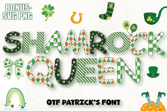 Shamrock Queen Patrick's Bundle: A Designer's Guide to Festive Typography