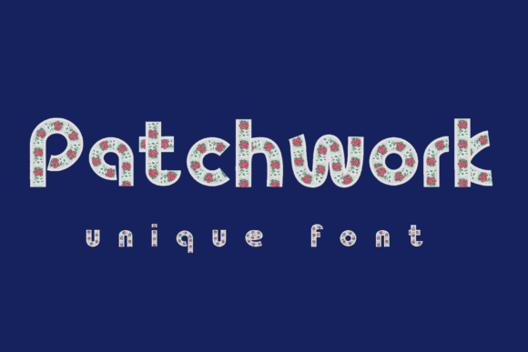 Unlock Creative Potential with the Patchwork Color Font